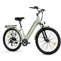 Touroll E-Bike Trekkingrad J1, 7 Gang, Kettenschaltung, Heckmotor, 561,6 Wh, 27.5" x 17.5", 36V 15.6Ah, 100 km, 12/15/18/21/25km/h