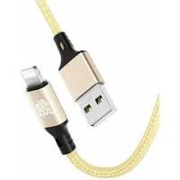 JAMEGA USB Kabel kompatibel mit iPhone Nylon USB A auf 8-Pin Ladekabel - Lightningkabel, USB A, 8-Pin (50 cm)