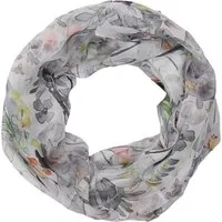 MIRROSI Loop Damen Schal mit Tollem Muster Weich aus 100% Viskose, Schlauchschal, (ca.160x48cm, zweimal um den Hals wickelbar), Damen Halstuch Stola ideal für Frühling,Sommer, Herbst