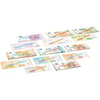 Wissner® aktiv lernen Lernspielzeug Spielgeld Scheine kleiner Satz (40 Scheine), RE-Plastic®