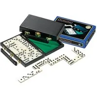Philos Spielesammlung Domino Doppel 6 im Koffer 19x12x4cm