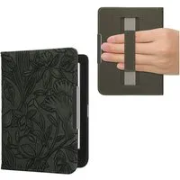 kwmobile E-Reader-Hülle Schutzhülle für Kobo Clara BW / Clara Colour / Tolino Shine (5), eReader Flip Case mit Handschlaufe und Auto Sleep Funktion