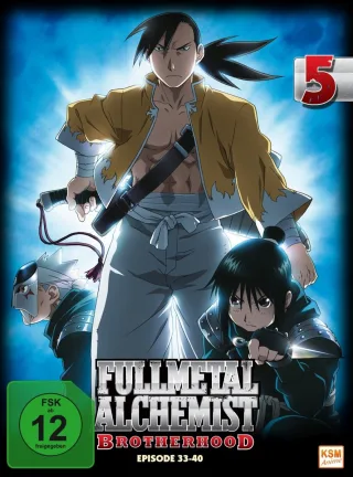 Fullmetal Alchemist: Brotherhood - Volume 5 (Limited Edition - Digipack im Schuber mit Hochprägung und Glanzfolie) - [2 DVDs]