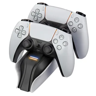 Snakebyte Twin Charge 5 Ladestation [für PlayStation 5 DualSense Controller weiß