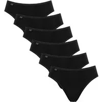 sloggi Tai-Slip 6er Pack 24/7 Cotton (Spar-Set) Tai Slip - Baumwolle - Atmungsaktiv - Perfekter Sitz
