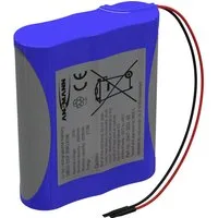 ANSMANN AG Ansmann 3S1P Akkupack 3x 18650 Kabel Li-Ion 10.8 V 2600 mAh Akkupacks 2600 mAh