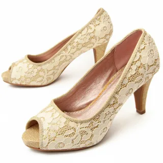 Montevida Absatzschuh Unne9 in Gold
