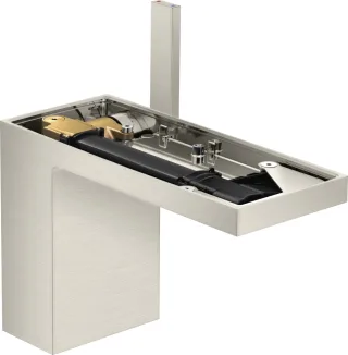 Hansgrohe Waschtischmischer 110 Axor MyEdition ohne Platte, edelstahl, 47032800 47032800