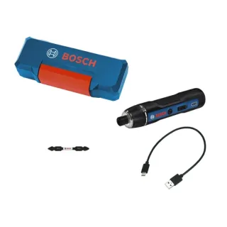GO 4 for Bosch PRO GSD4V-5 Cordless Screwdriver 3.6V 5N.m. 280 RPM 1/4" Hex Compact Electric Screwdriver With Case USB C