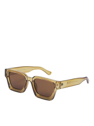 JACK&JONES - JACWILLIAM SUNGLASSES LN brown stone - Gr. - ONE SIZE