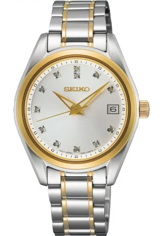 Seiko SUR582P1 Damen Klassische Uhr