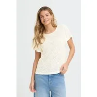 fransa T-Shirt Kurzarm-Bluse FRMARILYNNE