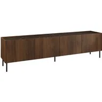 MIRJAN24 TV-Schrank Tewos 200 2D (mit vier Drehtüren) 200x37x50 cm