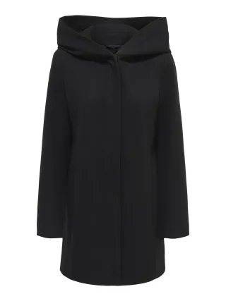 ONLY - ONLBLAKE HOOD COAT CC OTW Black - Gr. - XS