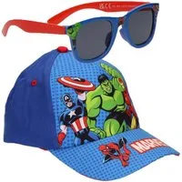 MARVEL Baseball Cap Kinder Kappe Sonnenbrille Set für Freizeit Outdoor Spielplatz