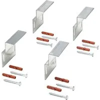 OTTOFOND Wandhalter, (Set, 4-St), für Bade-/Duschwannen und Whirlpools
