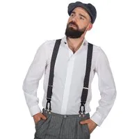 Metamorph Hosenträger Gentleman Hosenträger kariert Hochwertiger Hosenträger für modebewusste Menschen