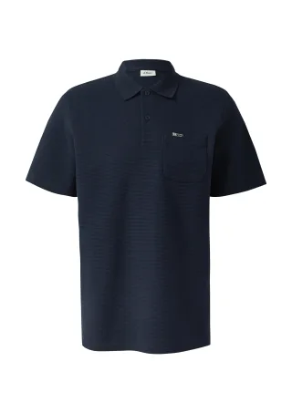s.Oliver - Polo-Shirt blau - Gr. - M
