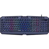 Speedlink LUDICIUM Rainbow Gaming Keyboard, schwarze RGB-beleuchtete Gaming-Tastatur (DE Layout und Hintergrundbeleuchtung)