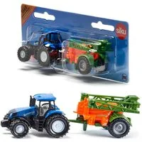 SIEPER Modelltraktor siku New Holland mit Feldspritze
