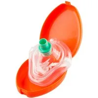 SANISMART Erste-Hilfe-Set SANISMART Taschenbeatmungsmaske CPR Set Orange Pocketmaske