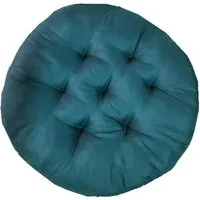 Diwzbyn Stuhlkissen Rund 40cm 1 Stück Bodenkissen Rund Sitzpolster Stuhlauflage, Sitzpolster Stuhlkissen Polster Auflage für Wohnzimmer Büro