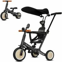 Bronea Dreirad FunCycle 5-in-1 ab 1 Jahr mit Schubstange Wächst mit Ihrem Kind