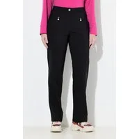 Ulla Popken Funktionshose Bengalinhose Mony konisches Bein Zipptaschen