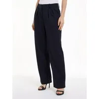 Tommy Hilfiger Webhose MD CORE RELAXED STRAIGHT PANT mit Logostickerei auf der Rückseite