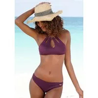 LASCANA Bustier-Bikini-Top Italy, mit Zierperlen