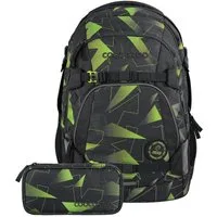 coocazoo Schulranzen Schulrucksack-Set MATE und Mäppchen (2-tlg)