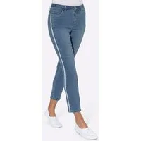 Witt Jeansshorts 7/8-Jeans leicht vertieft