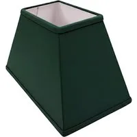 B&S Lampenschirm Lampenschirm rechteckig Velvet grün B:30x20/T:15x10/H:18cm, Jinming