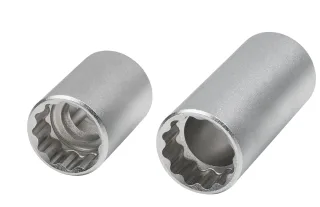 KS Tools Motorhalter Stecknuss-Satz für VAG, extra kurz, 2-tlg - 911.1295