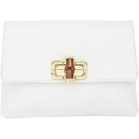 ITALYSHOP24 Schultertasche Made in Italy Damen Leder Tasche Crossbody Umhängetasche Clutch Reise, Überschlagtasche Abendtasche Smartphone CrossOver Mini Bag Smartphone