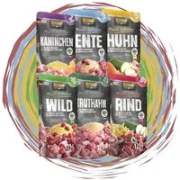 Belcando Belcando Frischebeutel Bundle - 6x125g verschiedene Sorten 6x Wild, Nassfutter für: Hunde