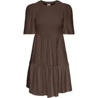 JDY Minikleid JDYCARLA CATHINKA S/S DRESS JRS NOOS Kunstfaser, regular fit