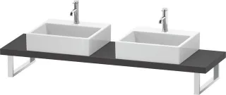 Duravit L-Cube Konsole Graphit Matt 800x480x45 mm - LC101C04949 LC101C04949