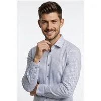 OLYMP Businesshemd No 6 six mit Minimal-Muster