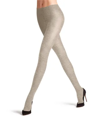 FALKE - FALKE Family Rib Damen linen mel. - Gr. - 39