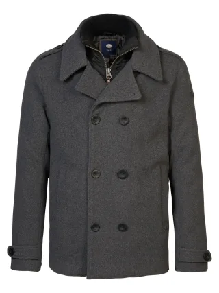 Petrol Industries - Peacoat Jacke Chequamegon Herren - Grau