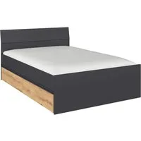 rauch Stauraumbett Doppelbett Einzelbett Bett für kleine Räume Stauraum JOEL (Liegefläche 90x200 oder 140x200 cm), praktische Bettschubkästen für zusätzlichen Stauraum MADE IN GERMANY