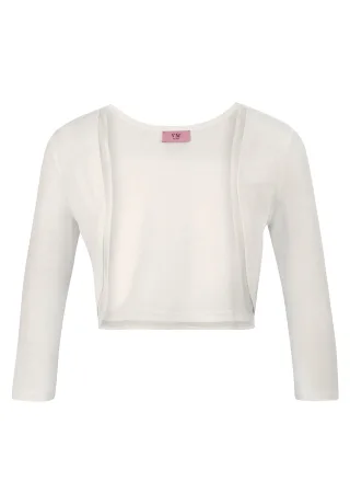 VM by Vera Mont - Bolero-Jacke Rohweiß - Gr. - 40