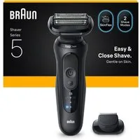 Braun Elektrorasierer Series 5 52-N1200s, Aufsätze: 1, 100% wasserdicht, Präzisionstrimmer-Aufsatz, Bis zu 50 Min