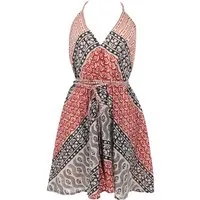 Guru-Shop Midikleid Wandelbares Minikleid aus Baumwolle,..