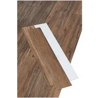misento Vinylboden selbstklebend in Holzoptik, 32 PVC Planken je ca. 15,2 x 91,4 cm, PVC Bodenbelag 4,46 m², für Fußbodenheizung, Badezimmer, Wohnräume