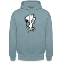 Spreadshirt Hoodie Peanuts Snoopy Graffiti Street Art Unisex Hoodie (1-tlg)