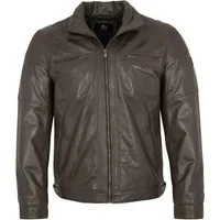 Otto Kern Lederjacke Men-102 OTTO KERN- Herren Lederjacke Lammnappa dunkelbraun