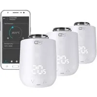 EUROtronic Heizkörperthermostat Eurotronic 700224 Comet WiFi Funk-Heizkörperthermostat-Set elektronisc