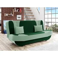 MIRJAN24 Schlafsofa Pinto, mit Bettkasten und Schlaffunktion, mit zwei Kissen, Aufklappbares